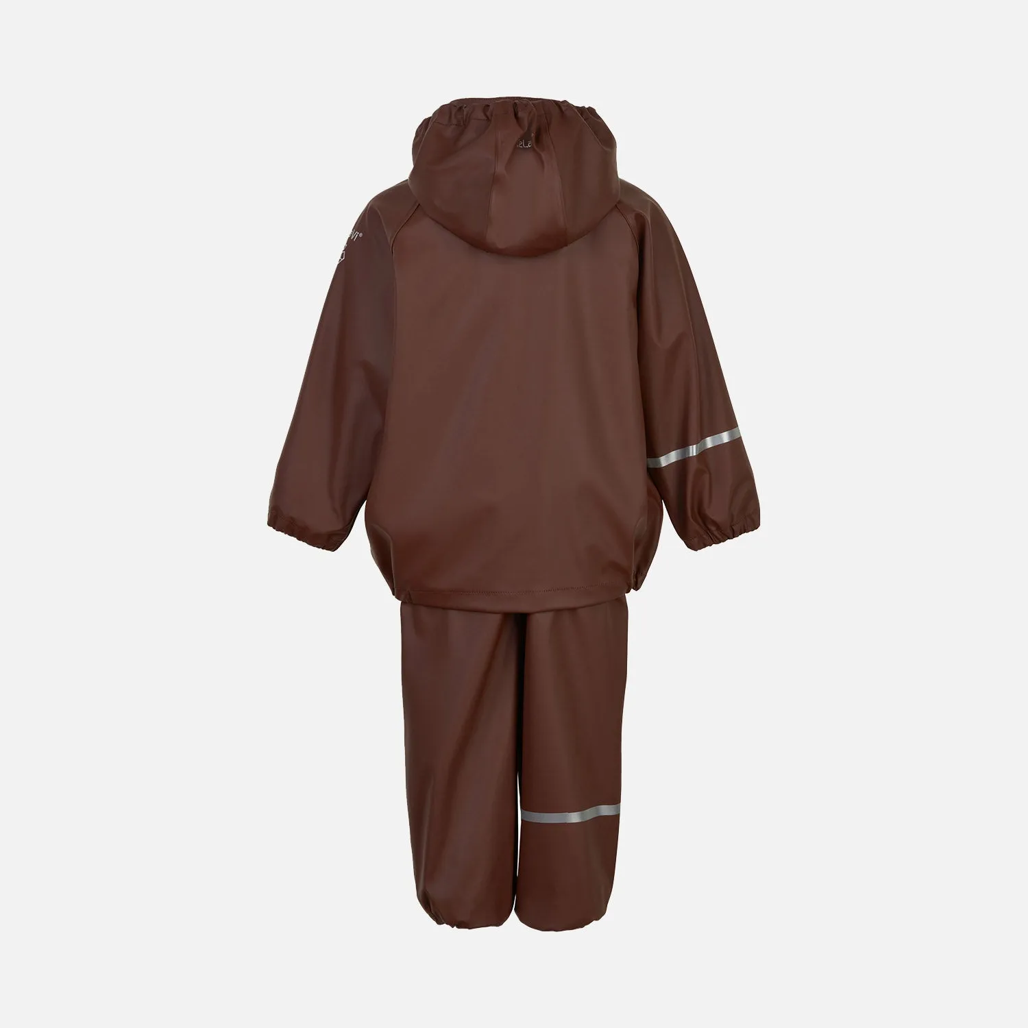 Baby & Kids Recycled Rainwear Set - Cocoa