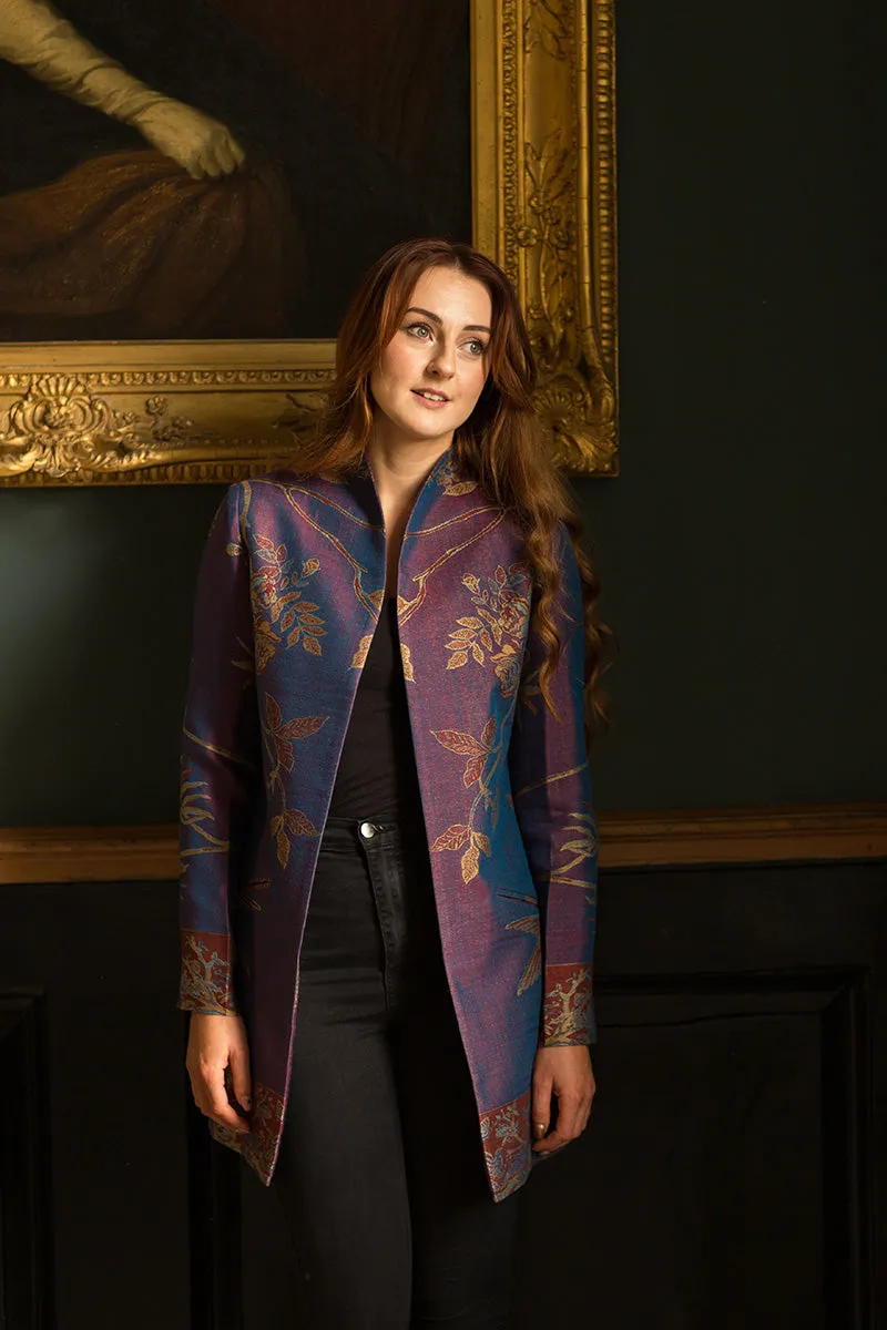 Bhumi Jacket in Imperial Blue