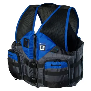 Bluestorm Sportsman Adult Mesh Fishing Life Jacket - Deep Blue - S/M [BS-105-BLU-S/M]