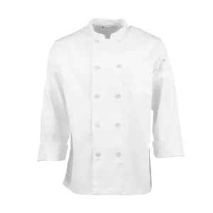 Chef Works Unisex Le Mans Chefs Jacket White XS