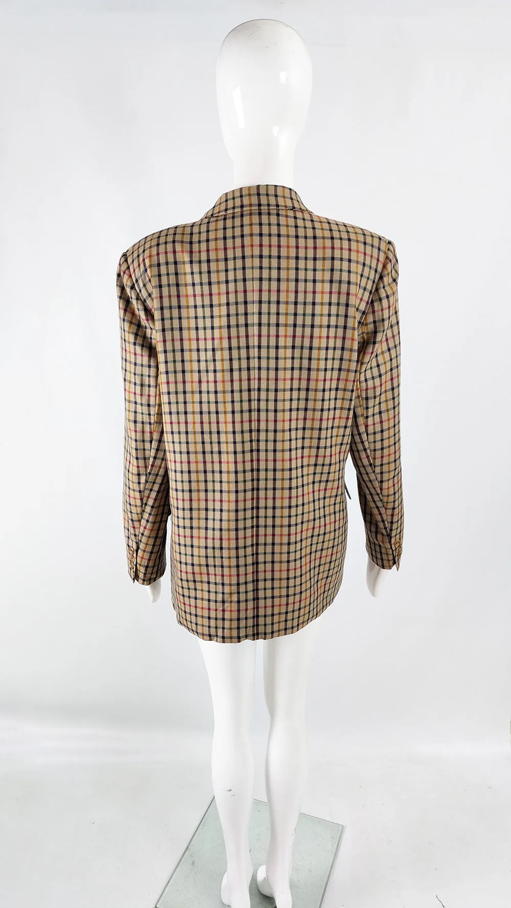 Daks of London Vintage Pure New Wool Womens Blazer, 1980s