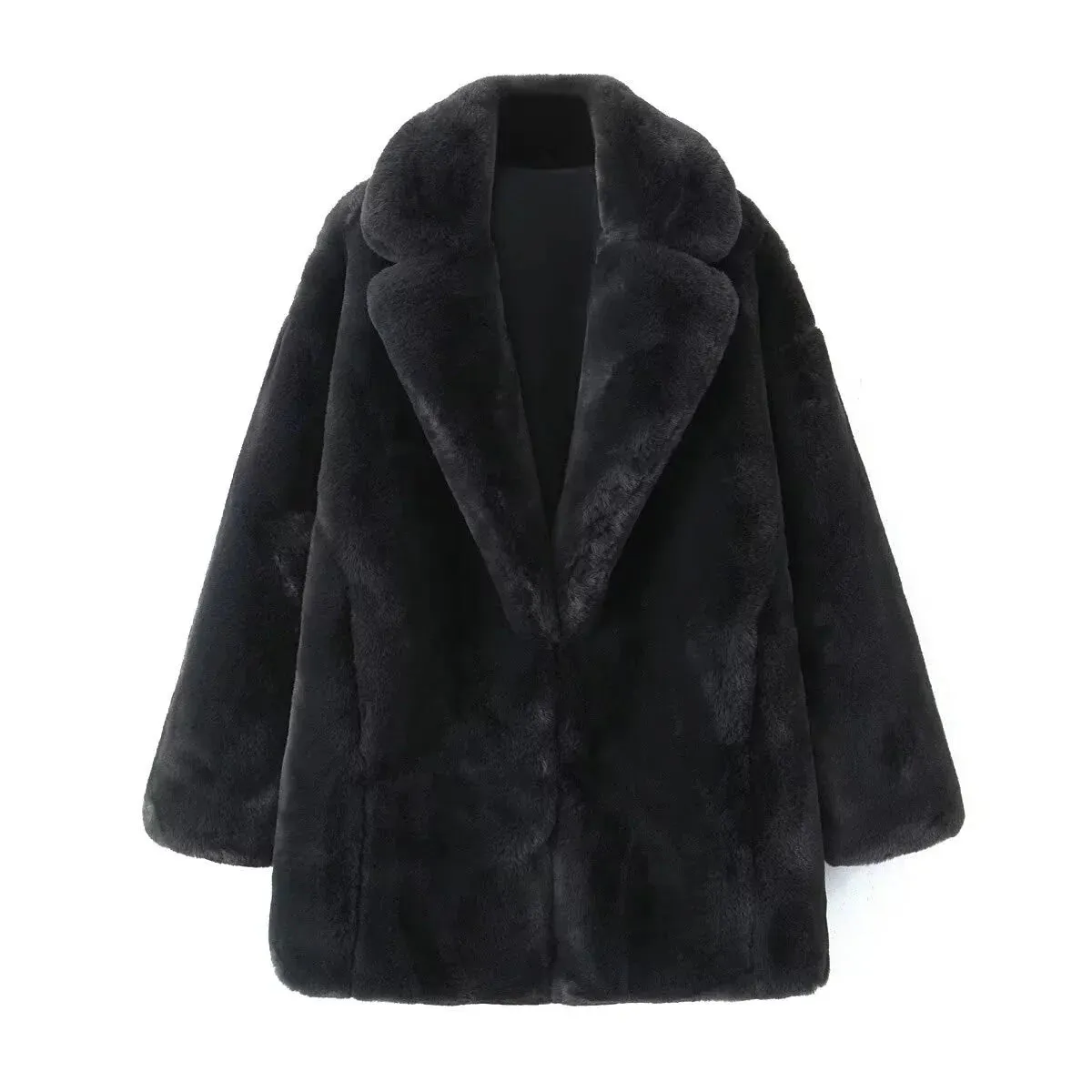 Fashionkova Selline Faux Fur Jacket