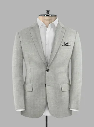 Fresco Light Gray Wool Jacket