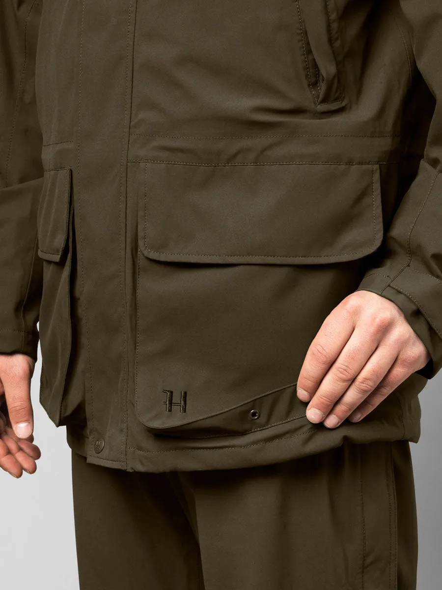 HARKILA Orton Tech HWS Jacket - Mens Windproof & Waterproof - Willow Green