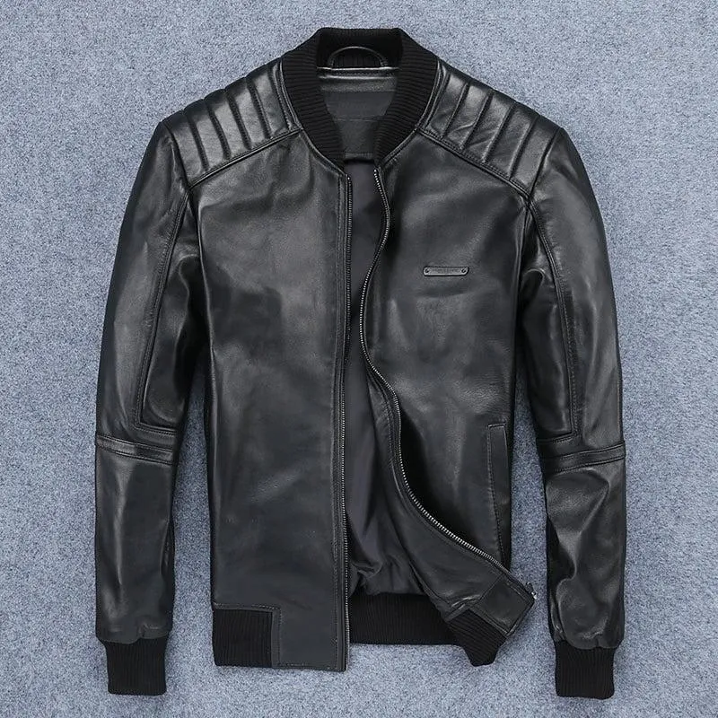 Jaquen Men's Sheep Leather Jacket