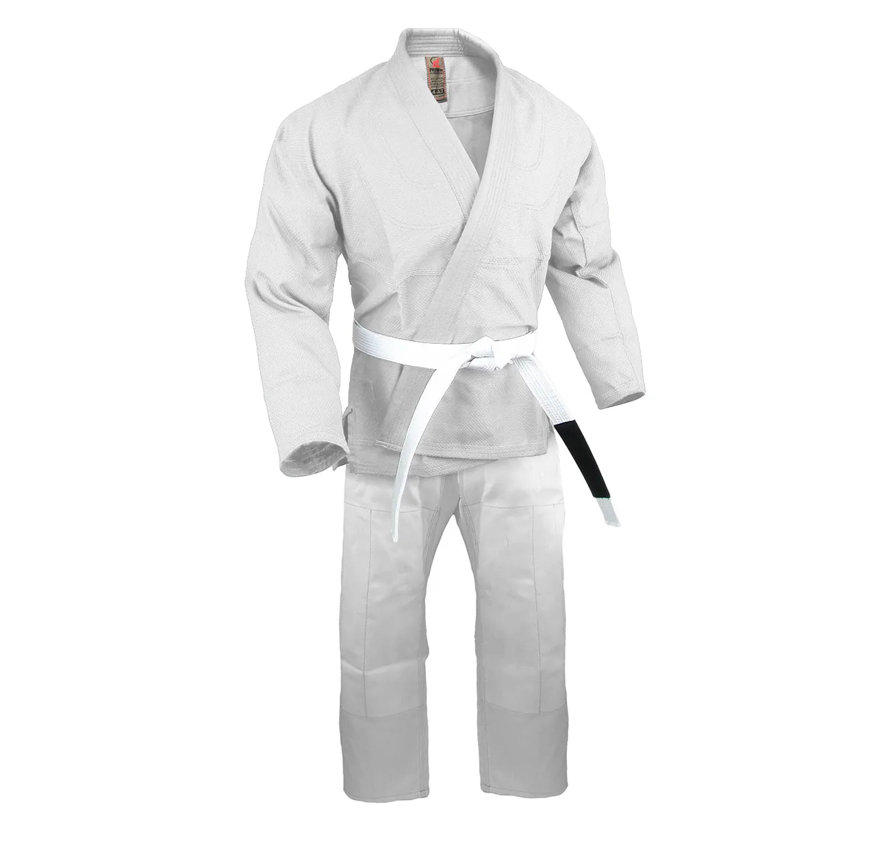 Jiu Jitsu Uniform, Single Weave, White