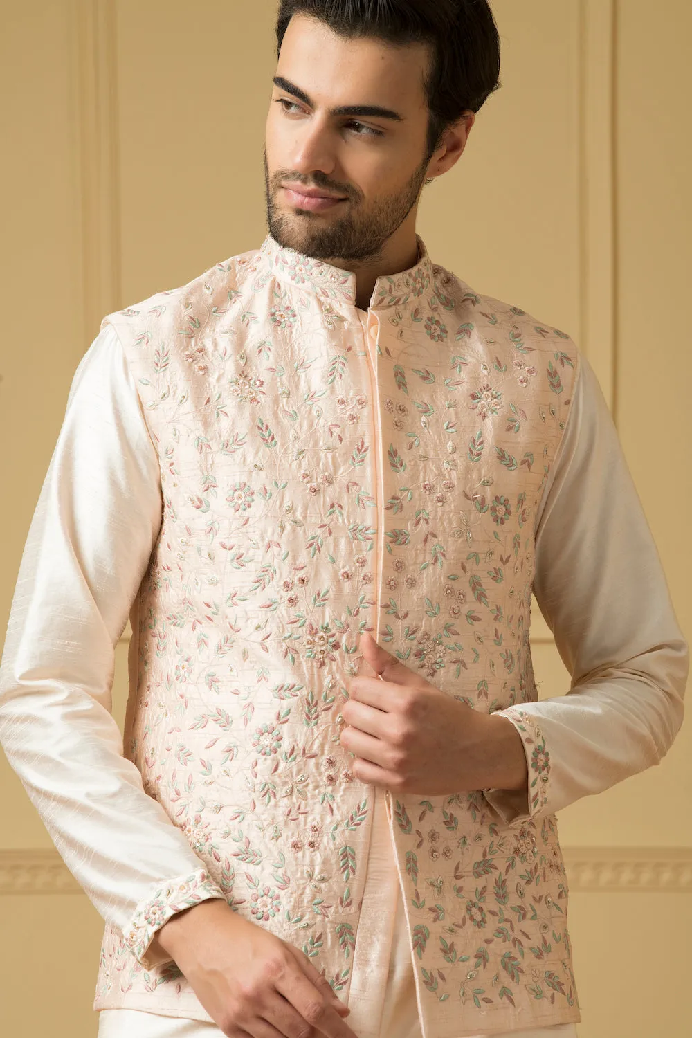 Men's Fiori Nehru Jacket - Hilo Design