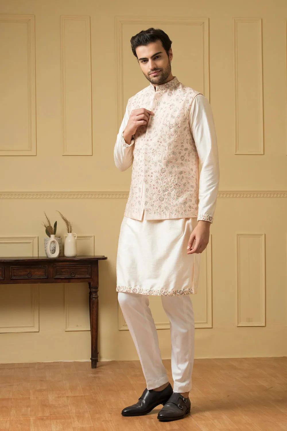 Men's Fiori Nehru Jacket - Hilo Design