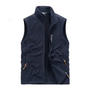 Men's Plus Size Winter Vest Jacket