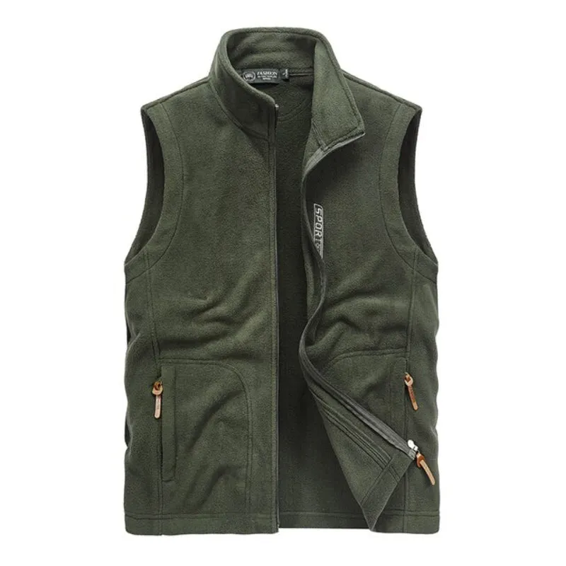 Men's Plus Size Winter Vest Jacket