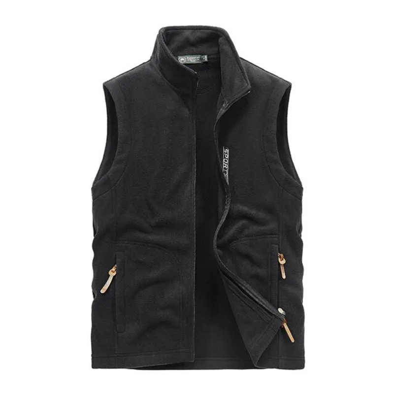 Men's Plus Size Winter Vest Jacket