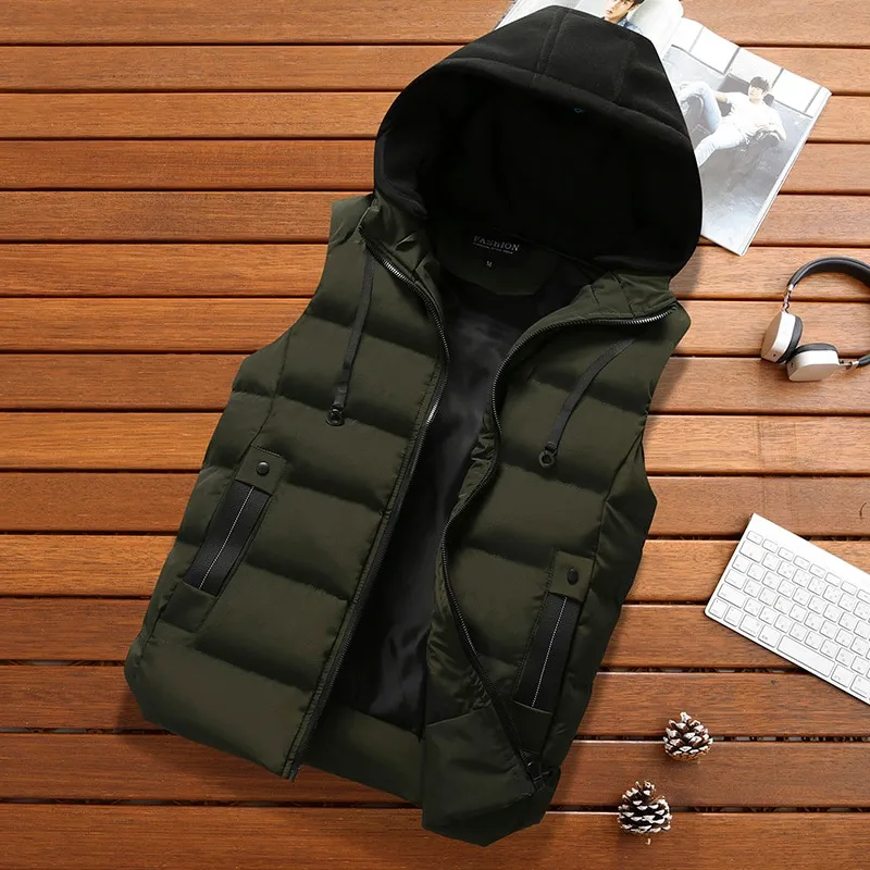 Men's Winter Thicken Vest Jacket