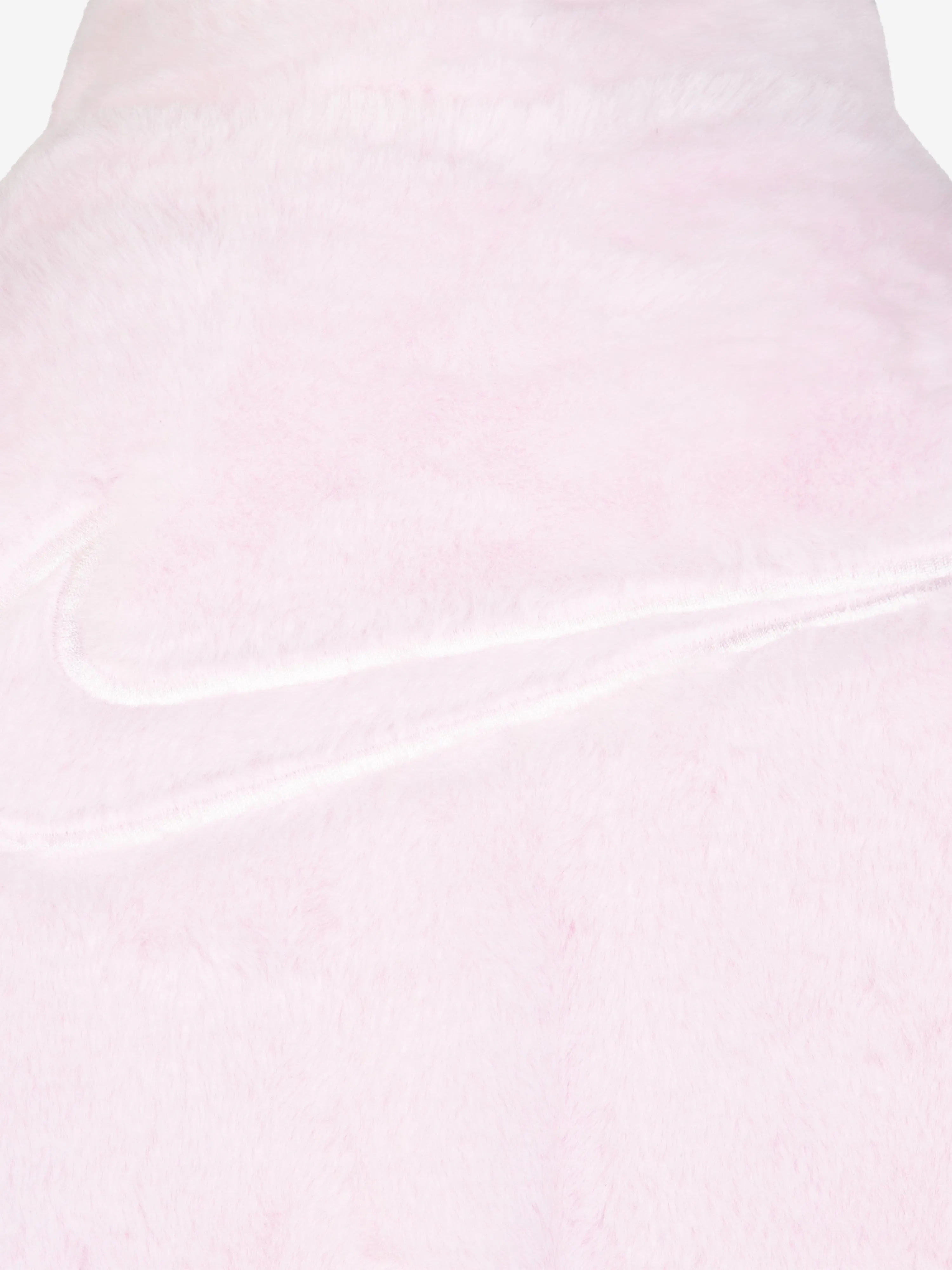 Nike Girls Faux Fur Jacket in Pink