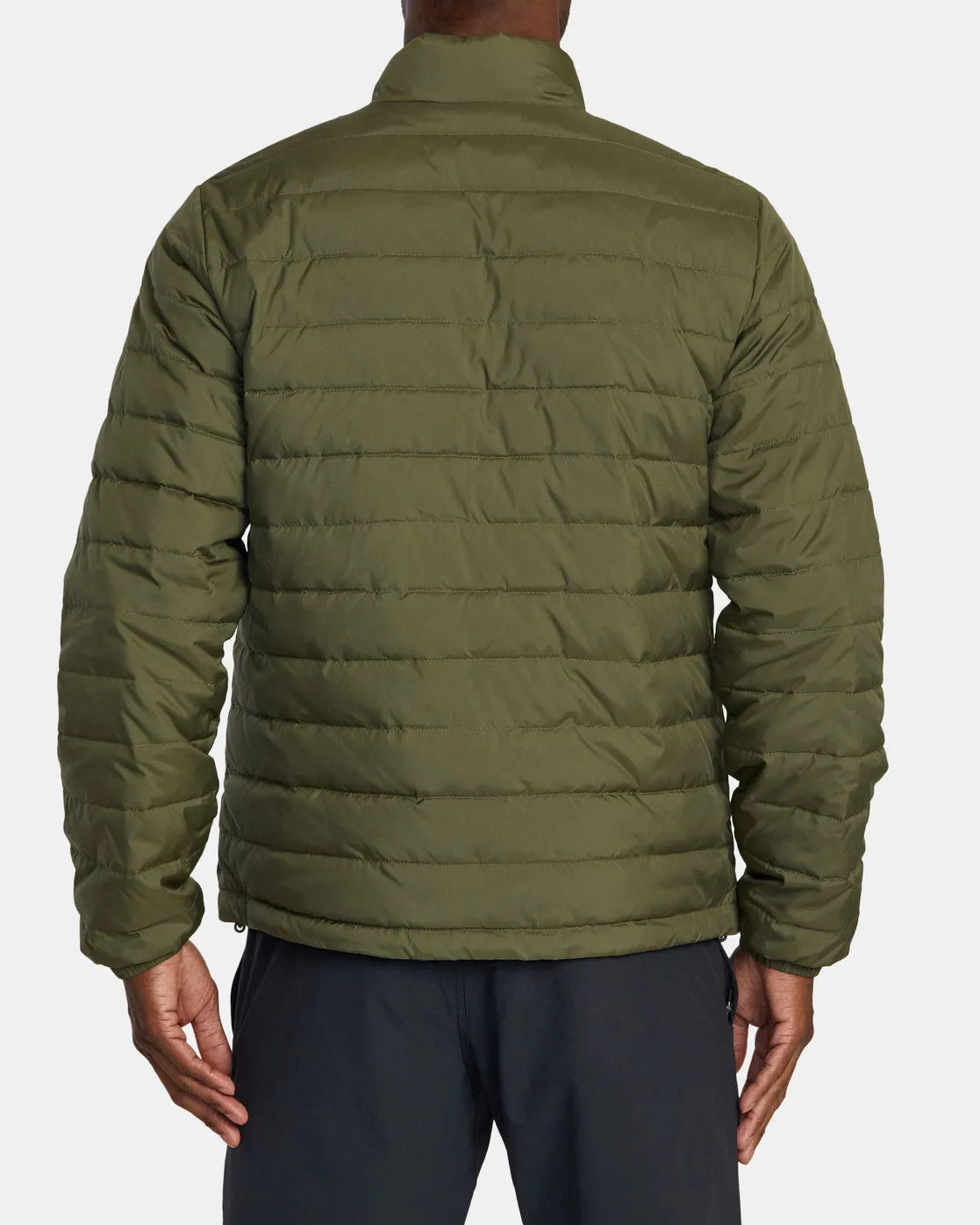 Packable Puffa Jacket - Army