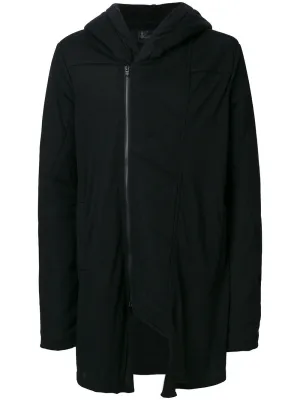 Padded Hooded Jacket Black