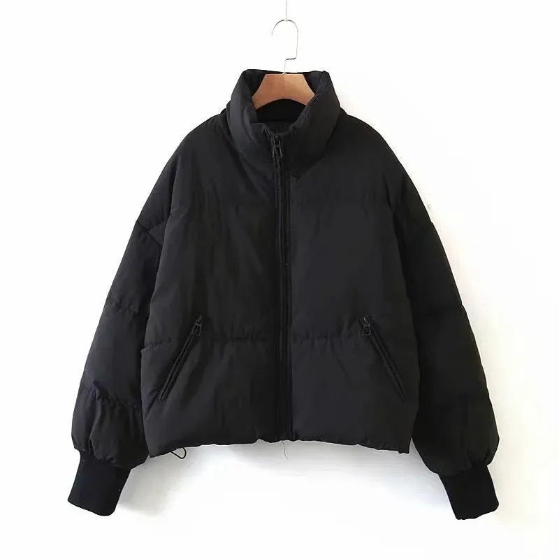 Padded Zipper Pocket Jacket