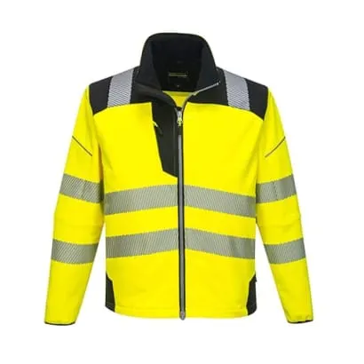 Portwest PW3 Vision Hi Vis Softshell Jacket - T402