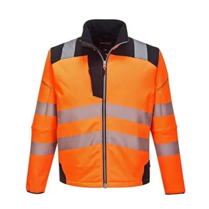 Portwest PW3 Vision Hi Vis Softshell Jacket - T402