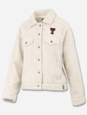 Pressbox Texas Tech Red Raiders "Yeti" Sherpa Button Down Jacket