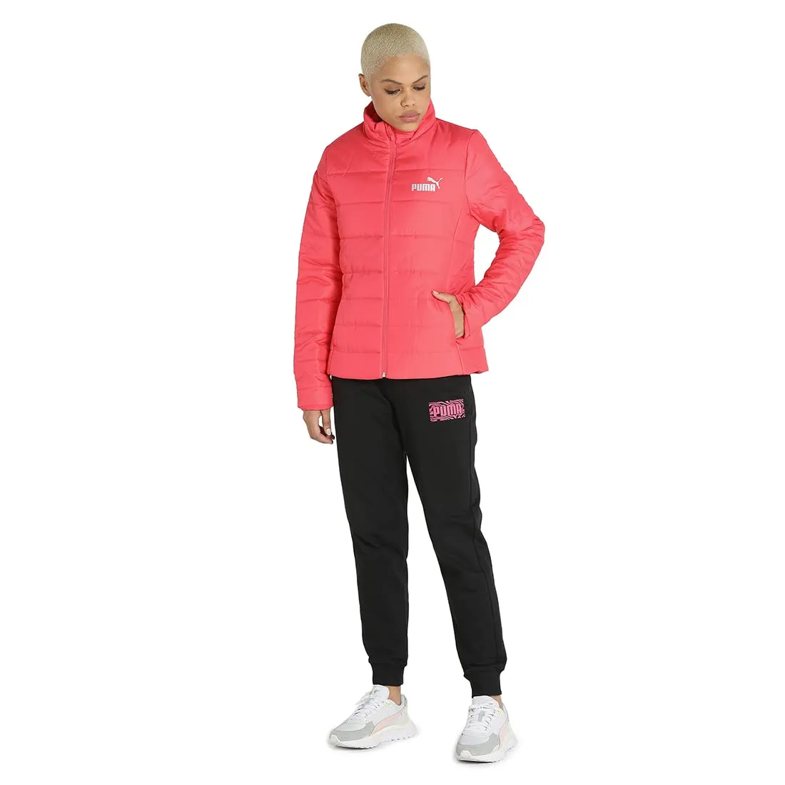 Puma Women's Cape Coat (67048935_Paradise Pink_L)