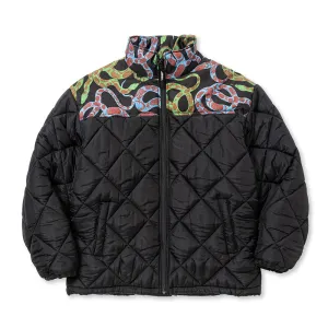 QUILTING NYLON PADDED JACKET