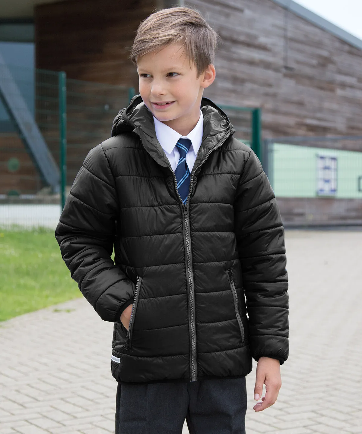 Royal/Navy - Core junior soft padded jacket