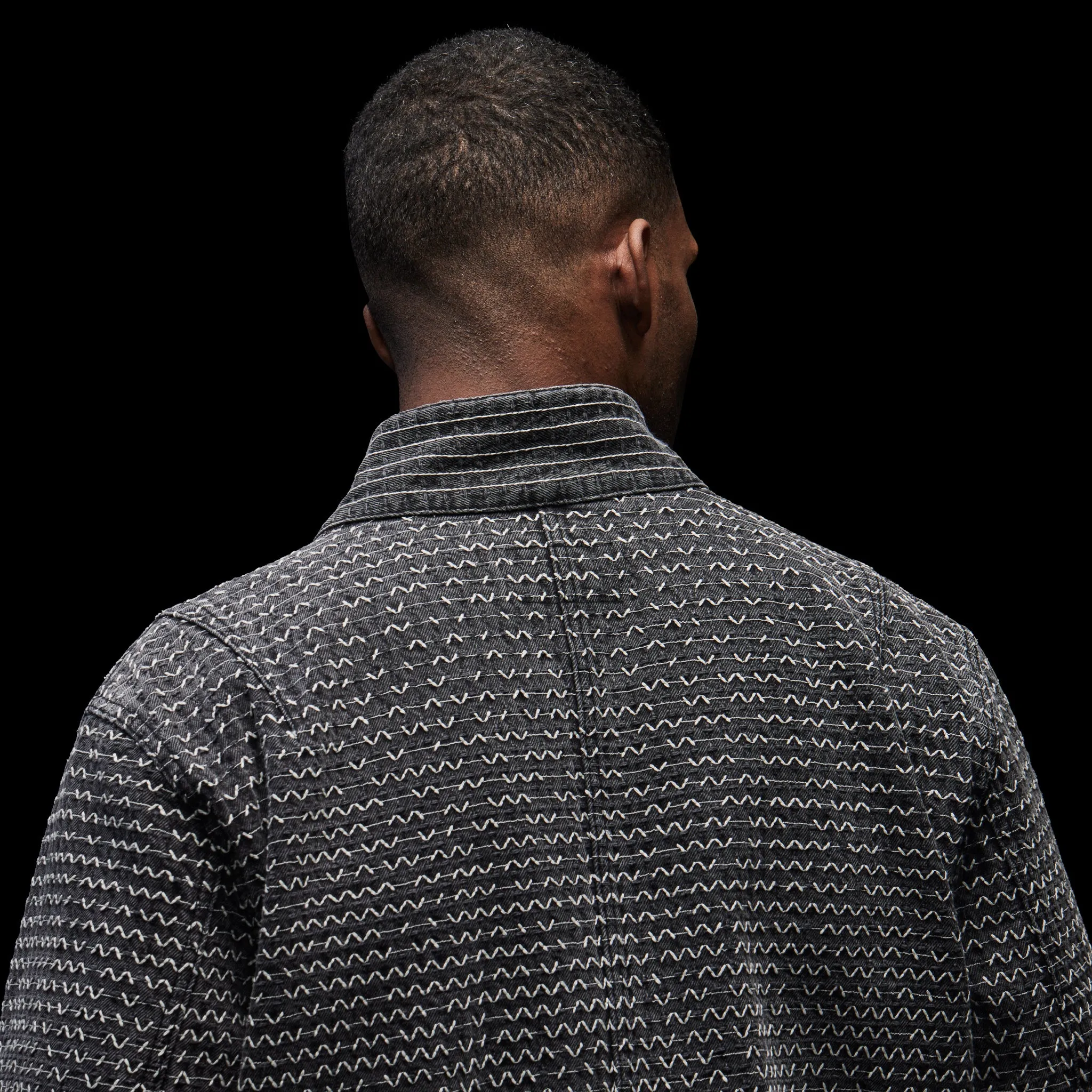 Sashiko Jacket. Grey edition