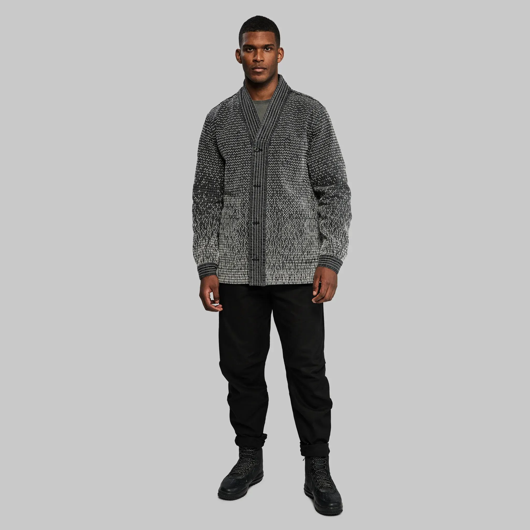 Sashiko Jacket. Grey edition