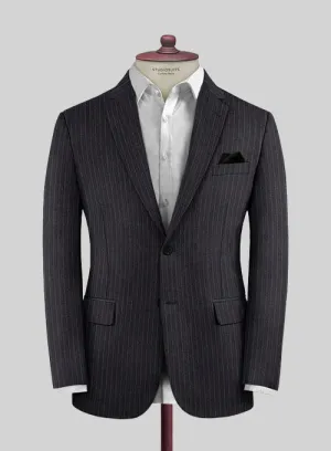 Scabal Olmo Charcoal Wool Cashmere Jacket