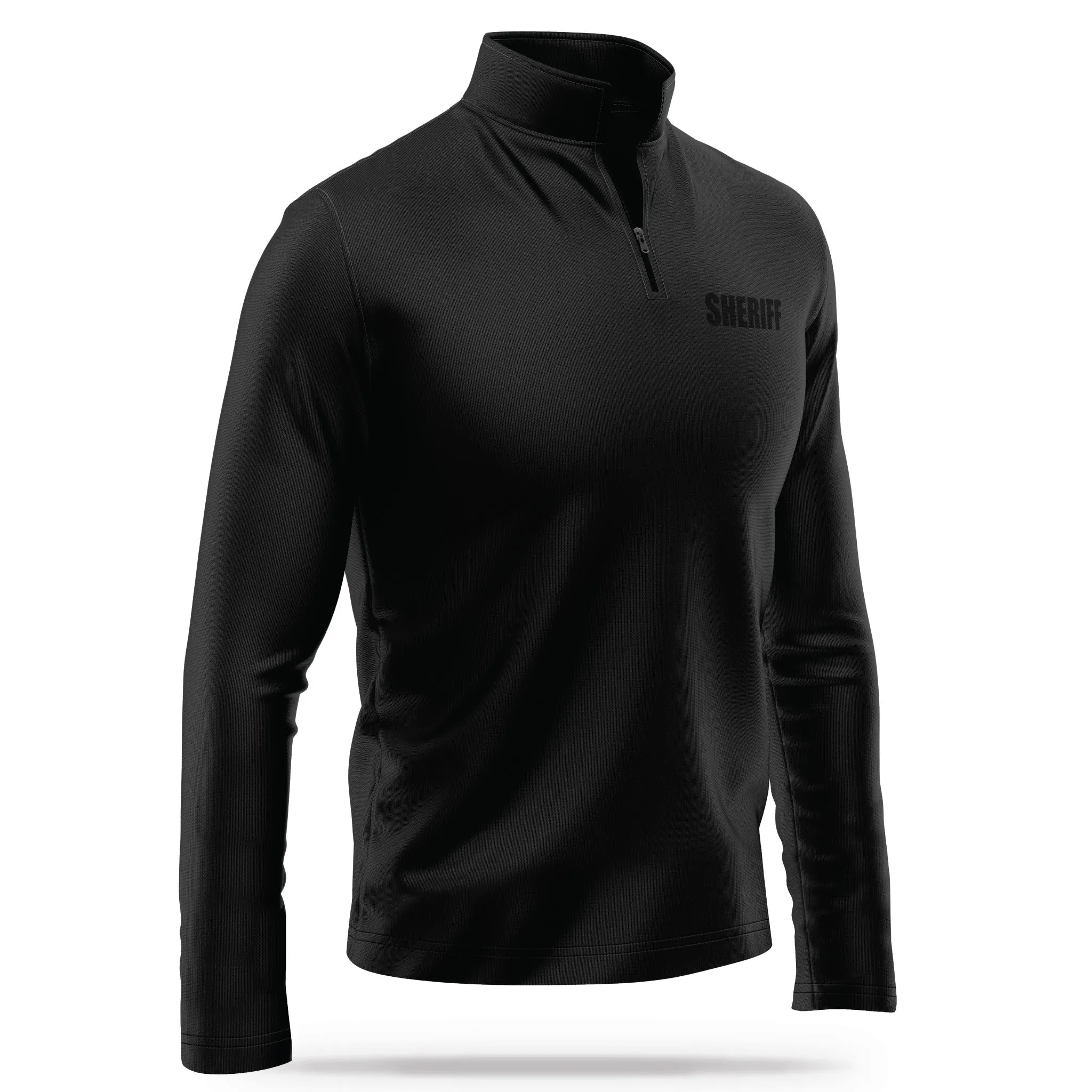 [SHERIFF] Performance Quarter Zip [BLK/BLK]