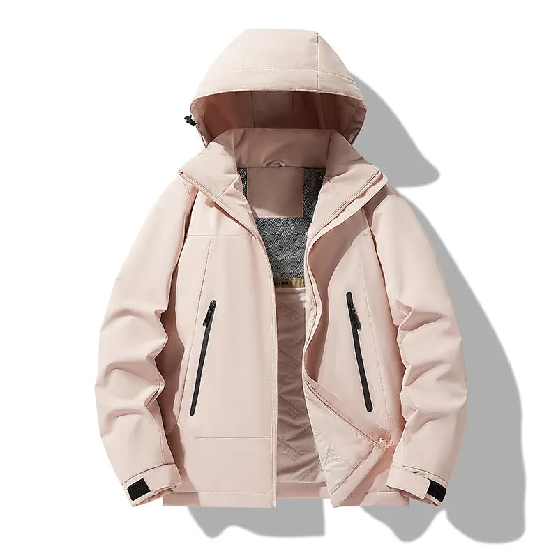 Stylish Cold-Weather Coat, Men's & Women's Hooded Jacket, lioness-love