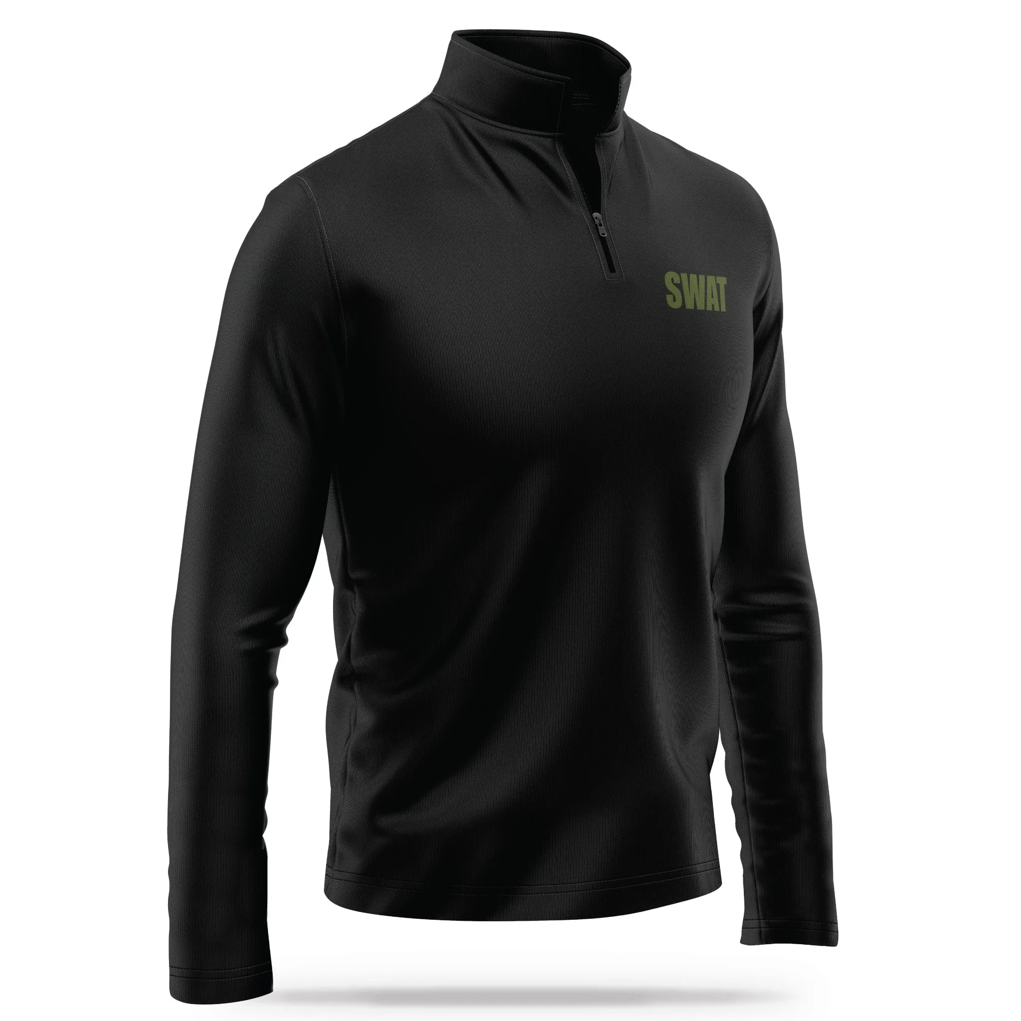 [SWAT] Performance Quarter Zip [BLK/GRN]