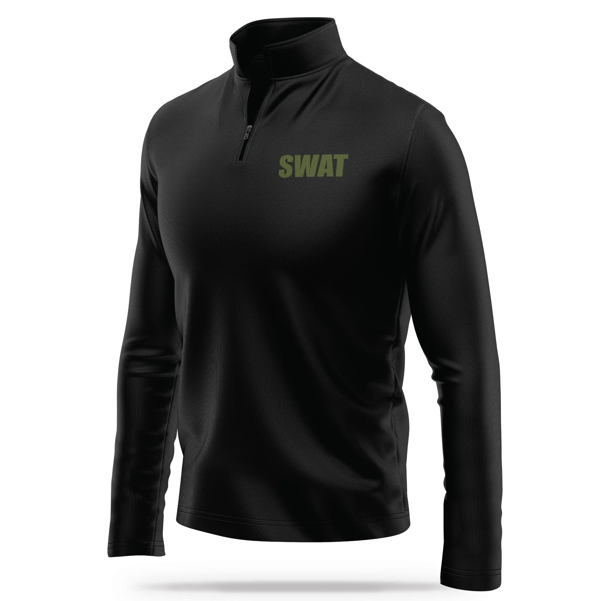 [SWAT] Performance Quarter Zip [BLK/GRN]