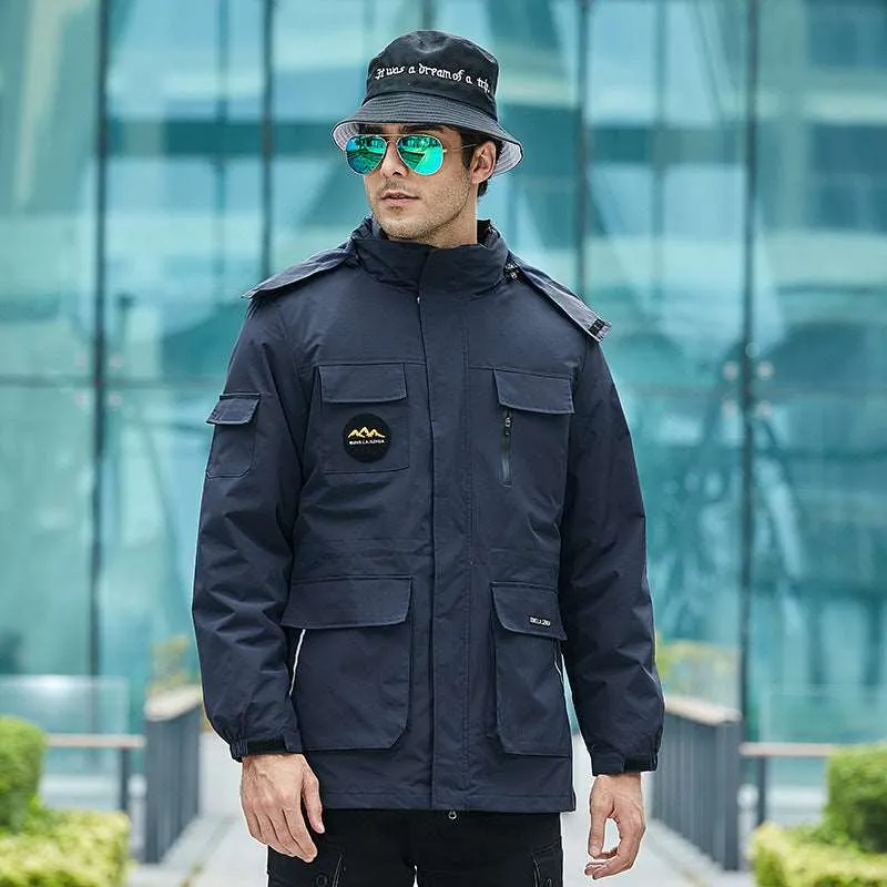 Unisex Outdoor Thickened Shell Jacket