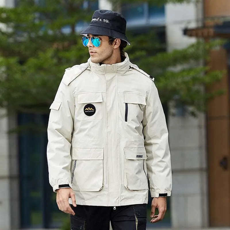 Unisex Outdoor Thickened Shell Jacket