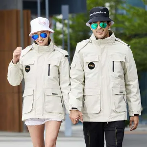 Unisex Outdoor Thickened Shell Jacket