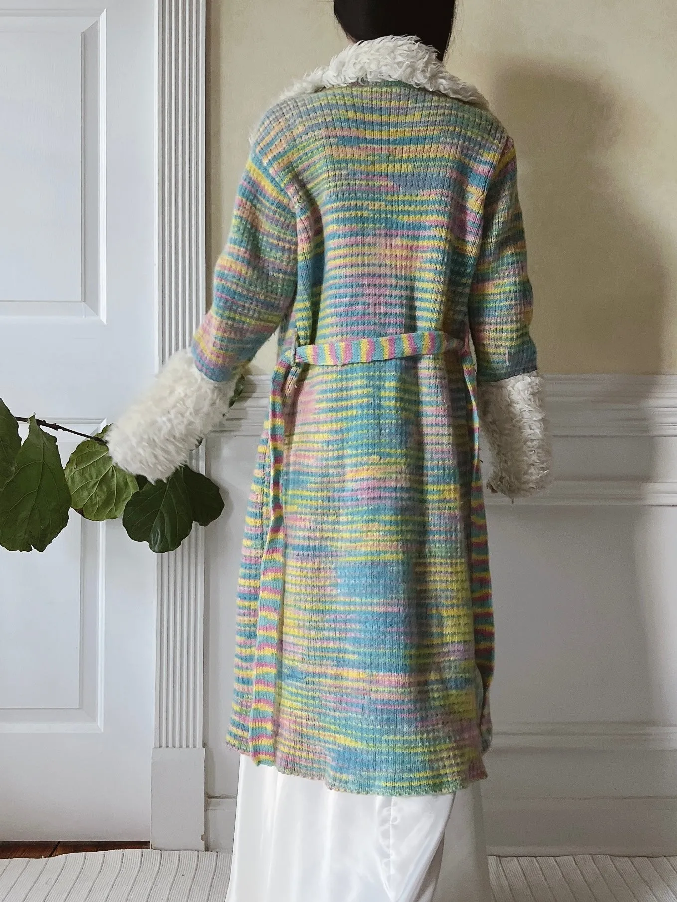 Vintage Knitted Duster - S/M