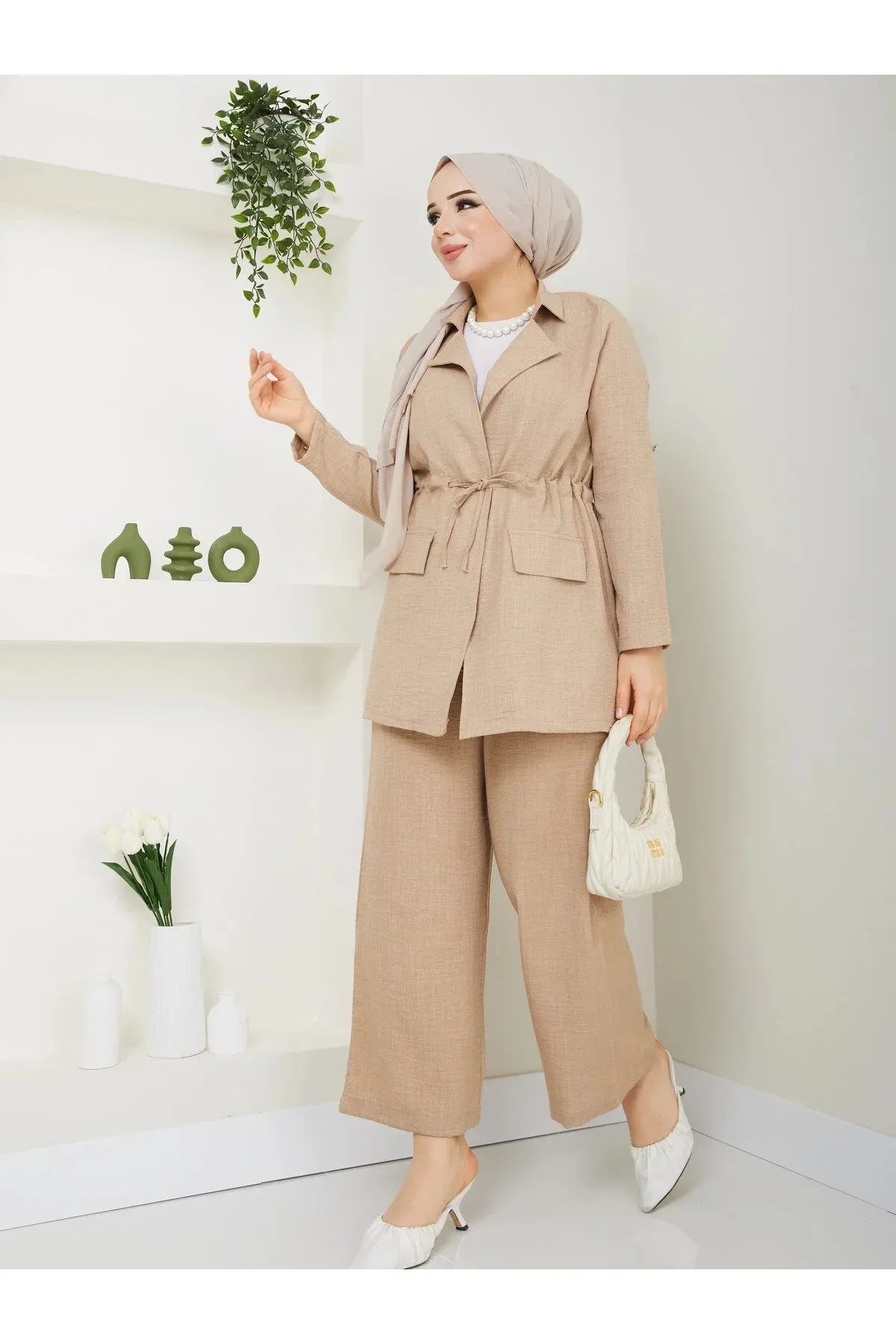 Volt Clothing Women's Jacket Linen Sets